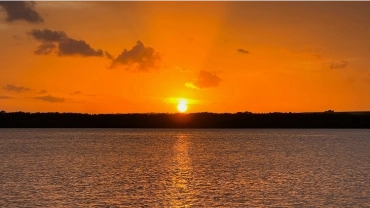 Pôr do Sol na Praia do Jacaré